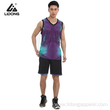 unique basketball jerseys design sublimation basketball wear